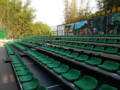 中国 高密度反紫外線260mmの列の屋外のブリーチャーの座席/移動可能な観覧席 販売のため