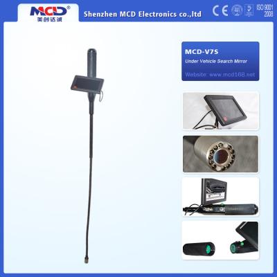 China 16:9 Telescopic Pole Under Vehicle Inspection Camera With 12 Leds Waterproof Camera MCD-V7S for sale