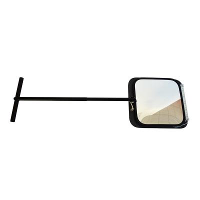 China DC12V 88cm Rod Square Convex Mirror With White Light Supplement for sale