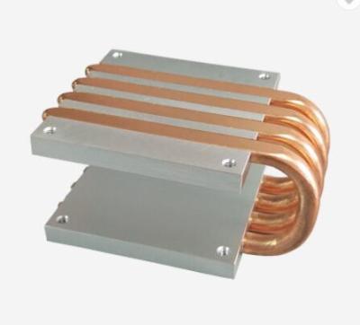 China 6063 - T5 Extruded Aluminum Heatsink Anodized Surface Unlimited Length for sale