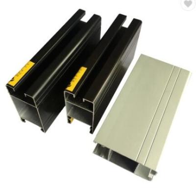 China 6061-T5 Aluminum Door Extrusion Square Shaped Window Frame Extrusions for sale