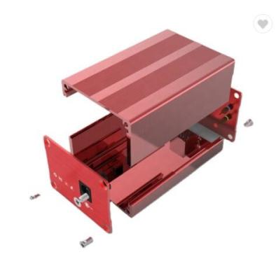 中国 6063 T5アルミニウム放出はAnodized突き出側面図を描きエンクロージャ箱を収納する 販売のため