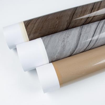 China Polyvinyl chloride High Gloss PVC Foil Film For Furniture ODM for sale