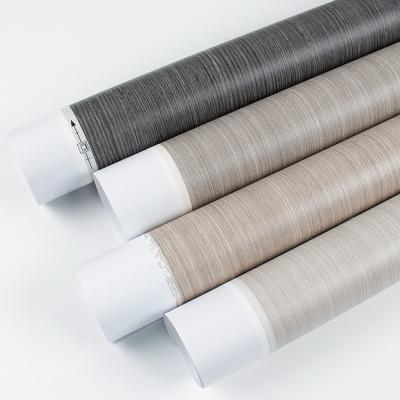 Chine Foil de membrane de laminage à base de film de bois en PVC pour portes à vendre