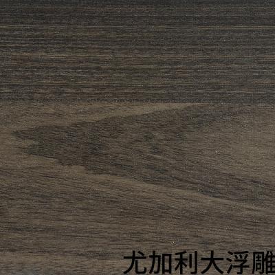 China Matt Woodgrain Vinyl Film Membrane Laminate Grey Brown for sale