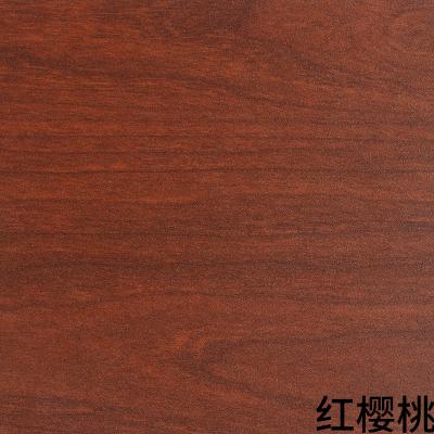 China High Glossy Wood Grain PVC Furniture Film Vinyl Laminate Customized for sale
