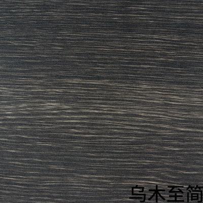 China Metallized PVC Furniture Film Wood Grain Vinyl Roll for sale
