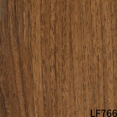 China Door Cabinets Dark Wood Grain Laminate Foil PVC ODM for sale