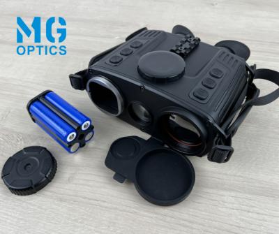 China Câmera binocular da visão noturna da imagiologia térmica Handheld infravermelha militar com o Rangefinder do laser de 3000m à venda
