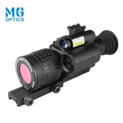 中国 レーザーの距離計が付いている屋外のデジタル ズームレンズ6-36x50 LRFの夜間視界の規模の赤外線Monocularカメラ 販売のため