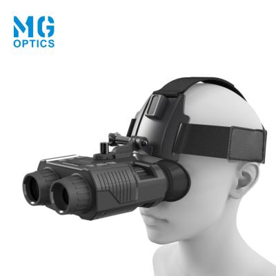 China Zoom óptico infrarrojo 8X HD de los prismáticos de la visión nocturna de Digitaces del casco NV8000 para la caza en venta
