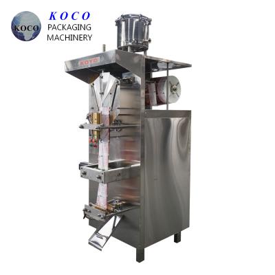 China KOCO Easy To Operate Bright Silver Plastic Film Beverage Packaging Machine for sale