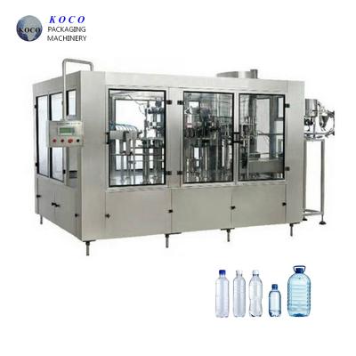 China PET Small Bottle Automatic Filling Capping Pure Drinking Mineral Water Bottling Plant Machine for sale