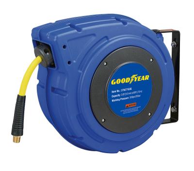 China Goodyear Hybrid Polymer Spring Driven Best Hose Reel for Air / Water for sale