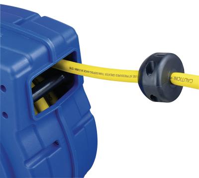 China Swivel Mounting Bracket Goodyear Retractable Air Hose Reel With Plastic Housing for sale