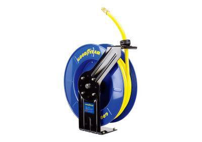 China Goodyear Automatic Spring Rewind Hose Reel Fluid Hose Reel L-Shaped Base for sale