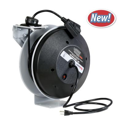 China 12 AWG  Heavy Duty Retractable Extension Cord Reel for sale