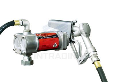 China Stahl-Brennstoff-Förderpumpe des Benzin-12V mit 15GPM Strömungsgeschwindigkeit/elektrische Zahnradpumpe zu verkaufen