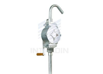 China Cast Aluminum Heavy Duty Rotary Fuel Hand Pump With Media Kerosene And Diesel for sale