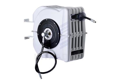 China 10 - 15m Air And Water Hose Reel With Adjustable Hose Stopper Mounted On Wall , Ceiling for sale