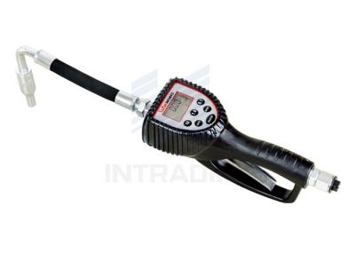 China 35 Liter Digital Preset Oil Control Valve Shockproof Rubber / Digital Oil Meter Gun for sale
