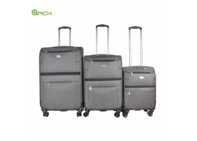 China Light Weight Luggage Bag Sets with Retractable ID tag and In-lid zippered pockets for sale