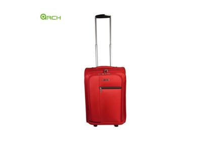 China 600D Polyester Soft Sided Luggage with Internal Trolley System for sale