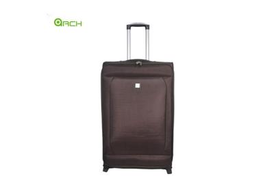 China 1680D Polyester Soft Sided Luggage with Skate Wheels and Internal Trolley System for sale