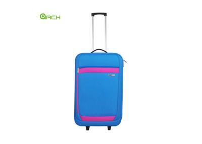 China 600D Economic Polyester Soft Sided Luggage with One Front Pocket for sale
