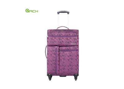 China Bolso ligero del equipaje de las ruedas del hilandero de la tapicería 4 en venta