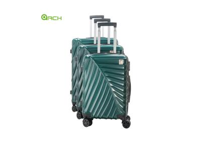China Dual Spinner Wheels ABS PC Trolley Travel Luggage for sale