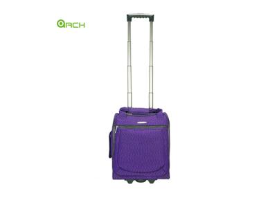 China USB Port 15 Inch Polyester Sky Travel Luggage for sale