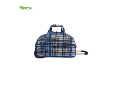 China Printing Material 24x13x12 Inch 600D Wheeled Duffel Bag for sale