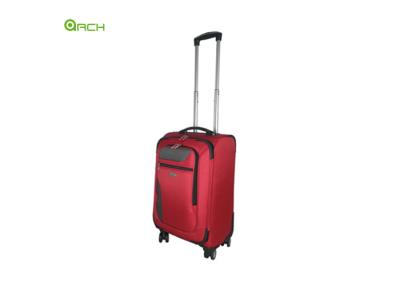 China Padlock ODM 600D Polyester Spinner Luggage Bag for sale