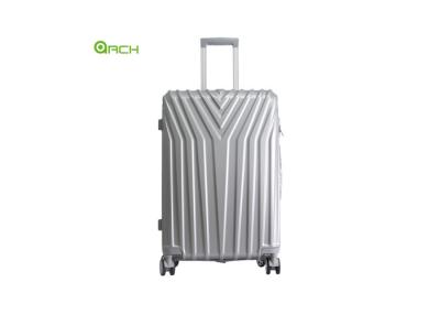 China 20 inch ABS PC hard sided suitcase with Double Spinner Wheels for sale