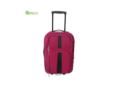 China 2 Front Pockets Expandable Foldable Suitcase Luggage Integrated Tag for sale