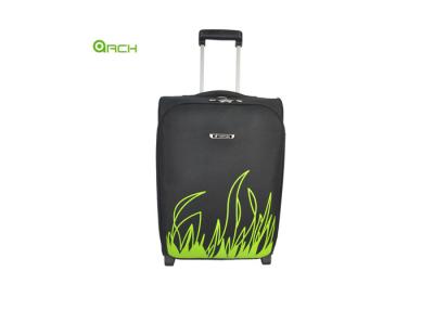 China 600d Printing Smooth Hard Shell Suitcase , 4 Wheel Spinner Luggage for sale