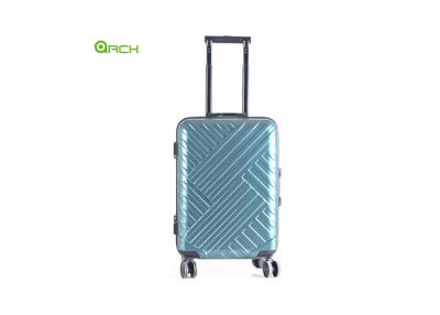 China Aluminum Frame Abs Material Luggage 20 Inch Size Integrated TSA Lock for sale