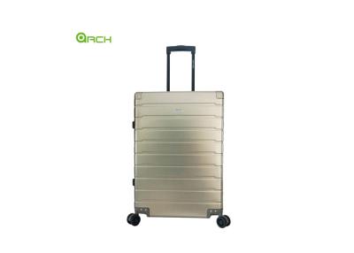 China Aluminium Trolley Travel Luggage Suitcase 26 Inch With Double Spinner Wheels for sale