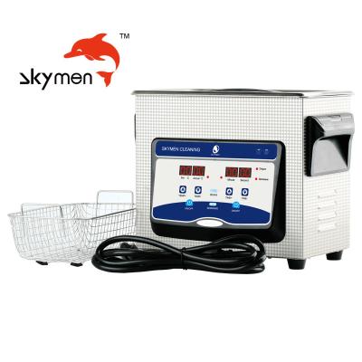 Cina pulitore ultrasonico degli Skymen di 3.2L Benchtop per la pulizia dell'attrezzatura chimica del laboratorio dentario delle parti in vendita