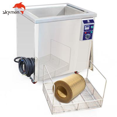 China Ultrasonic Parts Cleaner 135L Stainless Steel Tank Industrial Washing Machine in Stock for sale
