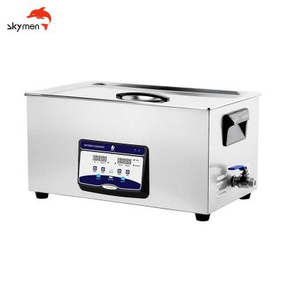China 22L 480w Touch Key Digital Ultrasonic Cleaner Stainless Steel Tank Heating Function for sale