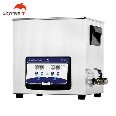 China Líquido de limpeza ultrassônico dos Skymen 14.5L 360w Digitas para partes elétricas com temporizador à venda