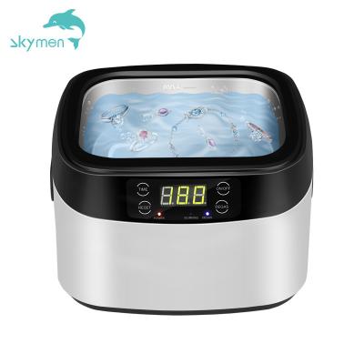 China Skymen 1.2L Ultrasonic Jewelry Cleaner small ultrasonic cleaner 42KHz 70W Ultrasonic Glasses Cleaner for sale