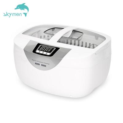 China Skymen 2500ML Ultrasonic Bath Cleaner 100W Heating Power Digital Ultrasonic Cleaner for sale