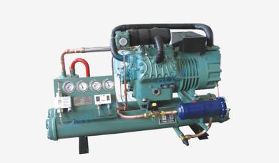 China Upgraded Two Stage Water Cooled Condensing Units R22 Refrigerant for sale