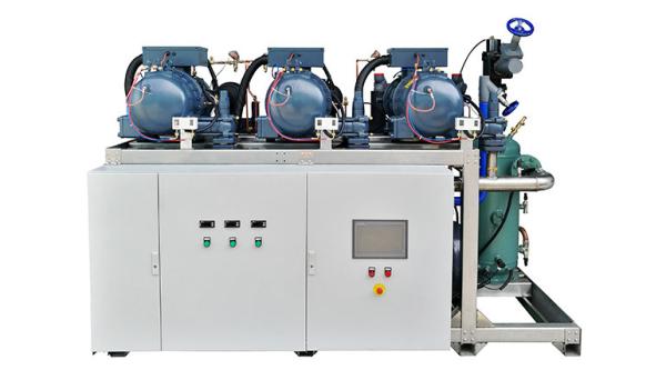 Quality HANBELL Parallel Screw Compressor Condensing Unit R22 Refrigerant for sale