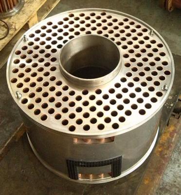 China 1060 6063 Aluminum Fin Heat Exchanger 7mm Tube Cooler For Ingersoll Rand Centrifugal Compressor for sale