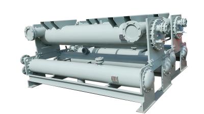 China Shell Tube Heat Exchanger Copper-Buis met Hoog rendement in BITZER-Compressorsysteem Te koop