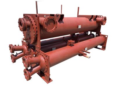 China Condensatorshell and tube heat exchanger Aangepaste Regeling in BITZER-Compressor Koelsysteem Te koop